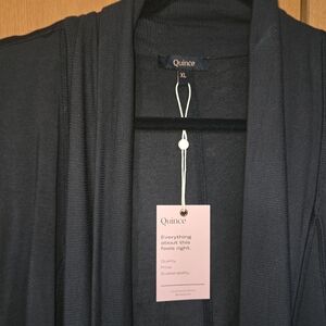 Quince Charcoal Knitwear